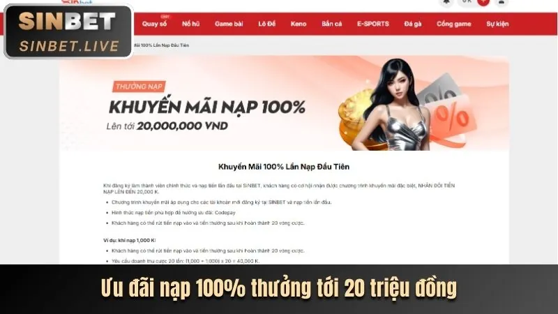 Ưu đãi VIP vv188
